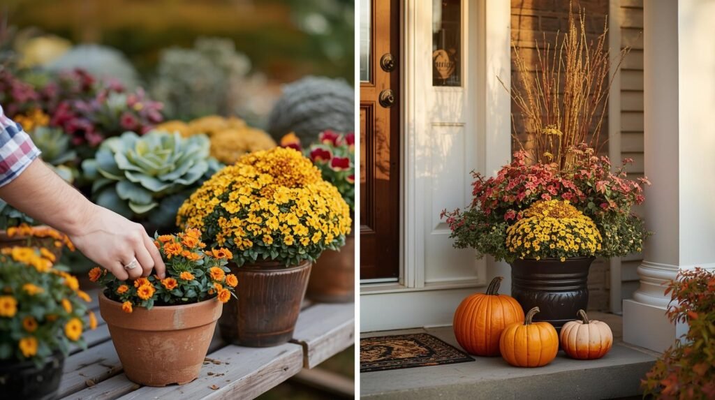 How to Make Stunning Fall Container Arrangements for Seasonal Decor That Last All Autumn